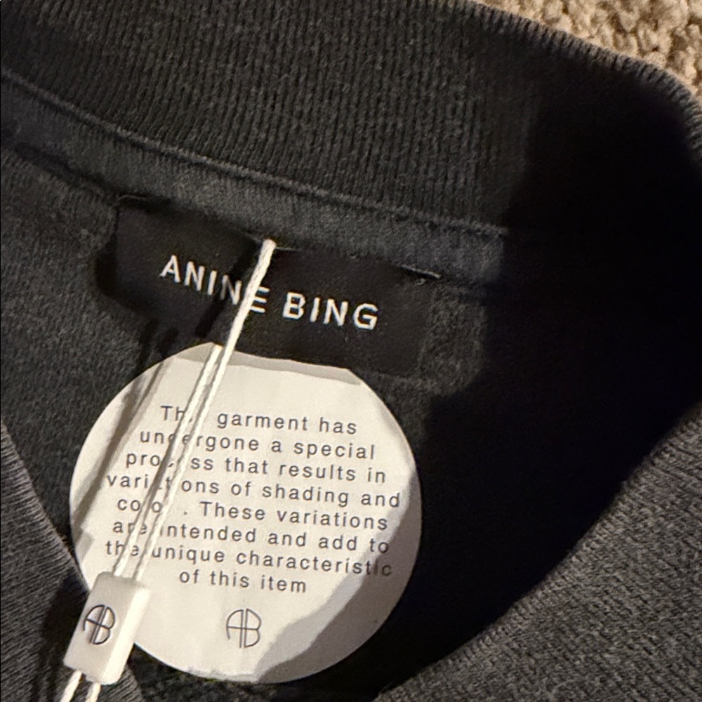Anine Bing Women's Black Crewneck Sweatshirt - Picture 4 of 12